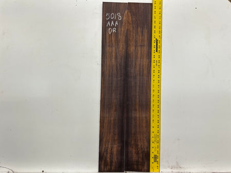 East Indian Rosewood Dreadnought AAA Grade Guitar Back & Side Set #5018 - Exotic Wood Zone