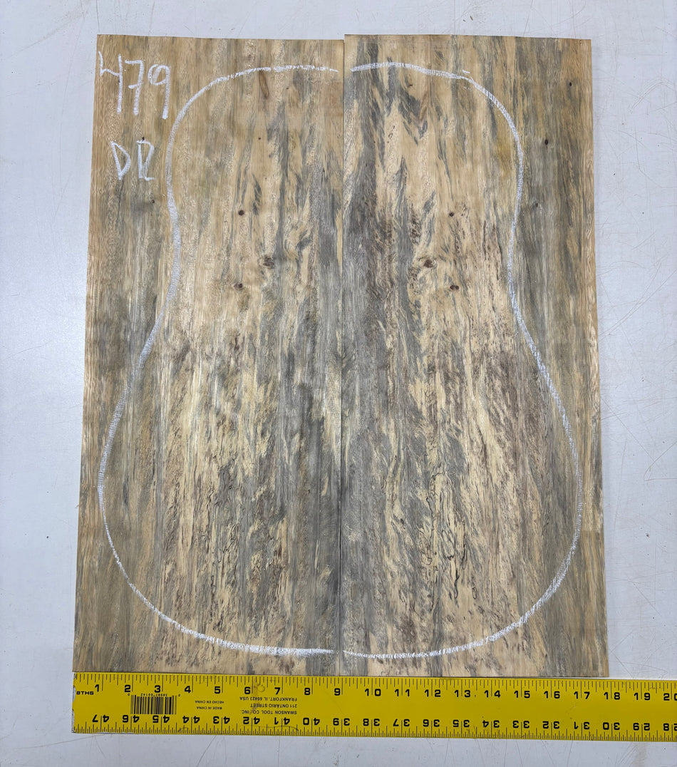 Juego de fondo y aros de guitarra de grado AAAA Dreadnought de palisandro de la India Oriental #61 