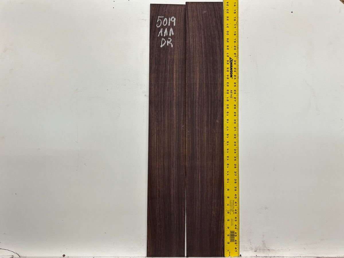 East Indian Rosewood Dreadnought AAA Grade Guitar Back & Side Set #5019 - Exotic Wood Zone