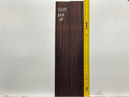 East Indian Rosewood Dreadnought AAA Grade Guitar Back & Side Set #5020 - Exotic Wood Zone