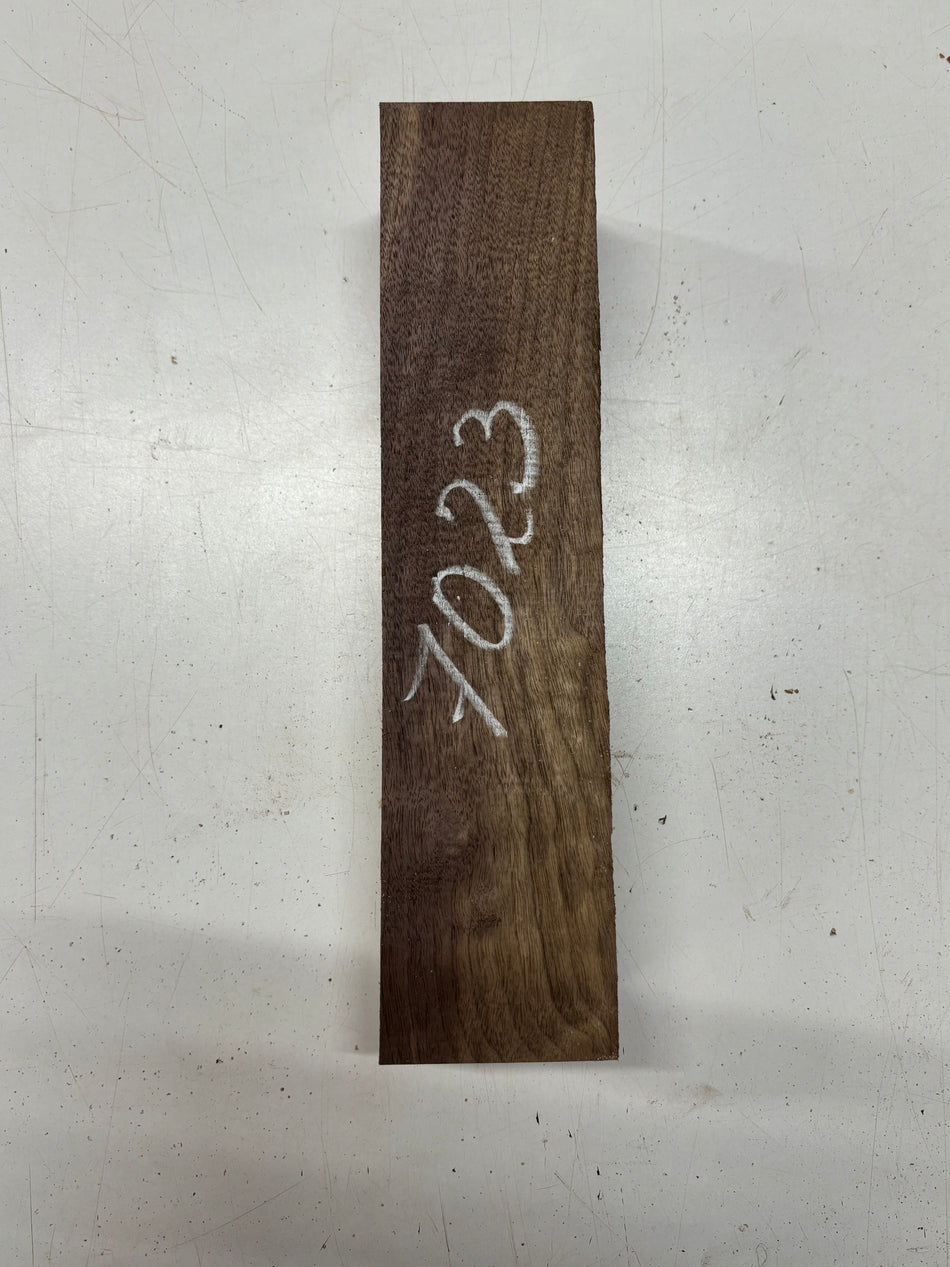 1 Piece, Black Walnut Pepper Mill Blank 13"x3"x3"#7023