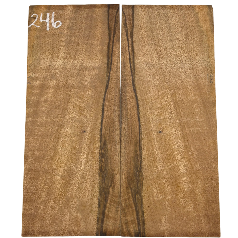 Juego de fondo y aros de guitarra de grado AAAA Dreadnought de palisandro de la India Oriental #61 