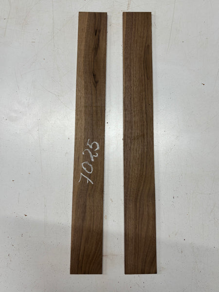 2 Pack, Walnut Thin Stock Lumber 25"x2-7/8"x1/4"#7025 - Exotic Wood Zone