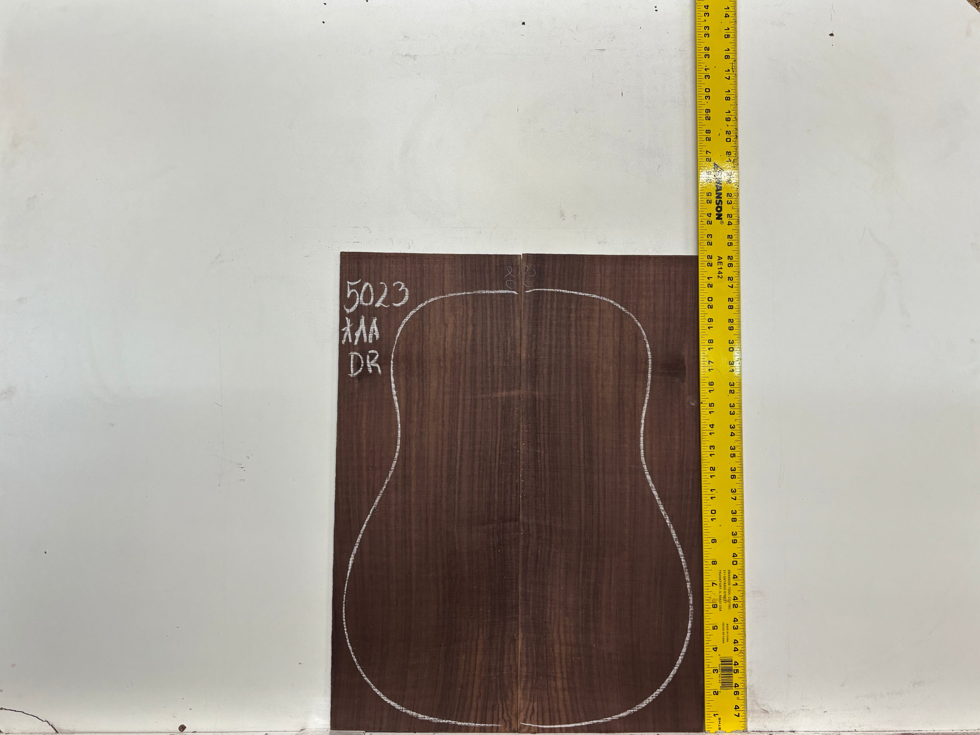 East Indian Rosewood Dreadnought AAA Grade Guitar Back & Side Set #5023 - Exotic Wood Zone