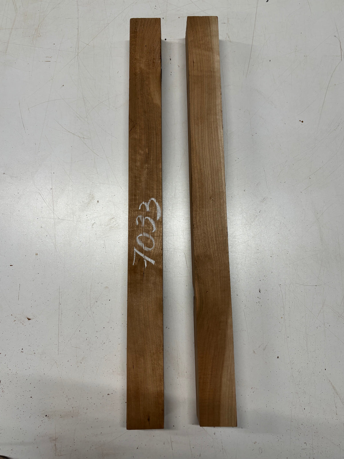 2 Pack, Cherry Turning Wood Blanks 24"x2"x2"#7033 - Exotic Wood Zone