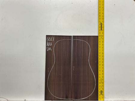East Indian Rosewood Dreadnought AAA Grade Guitar Back & Side Set #5027 - Exotic Wood Zone