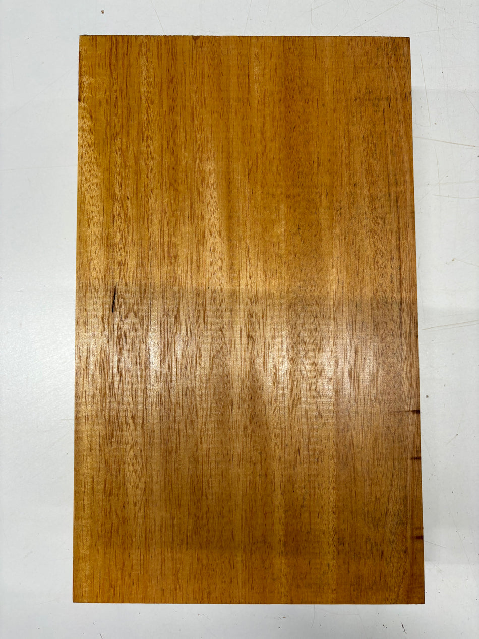 1 Piece Honduran Mahogany Lumber Board Blank 15" x 9" x 3" #957