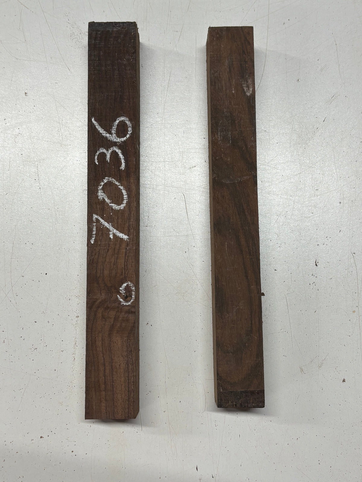 2 Pack, Indian Rosewood Turning Wood Blanks 12"x1-1/2"x1-1/2"#7036 - Exotic Wood Zone