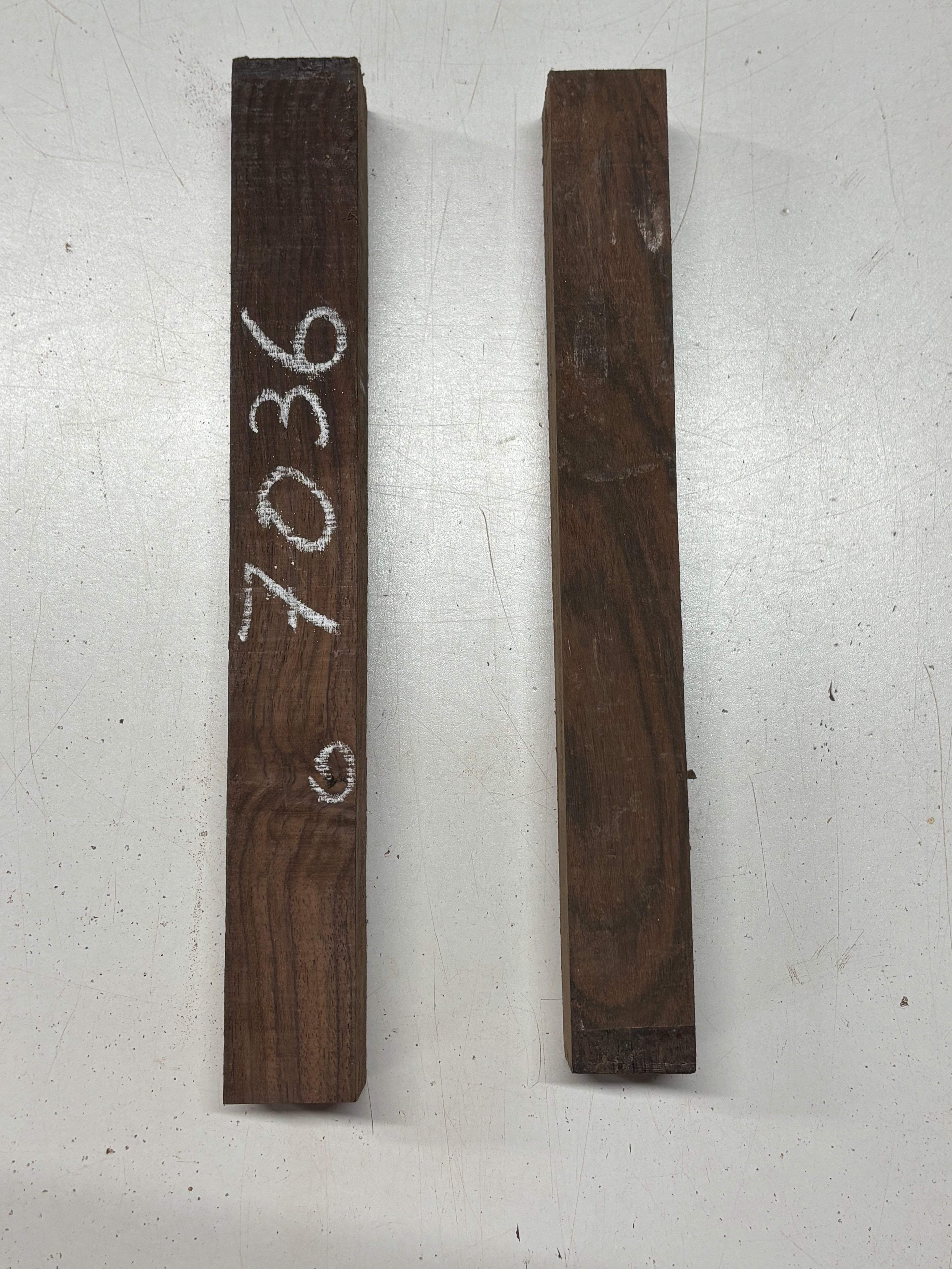 2 Pack, Indian Rosewood Turning Wood Blanks 12"x1-1/2"x1-1/2"#7036 - Exotic Wood Zone