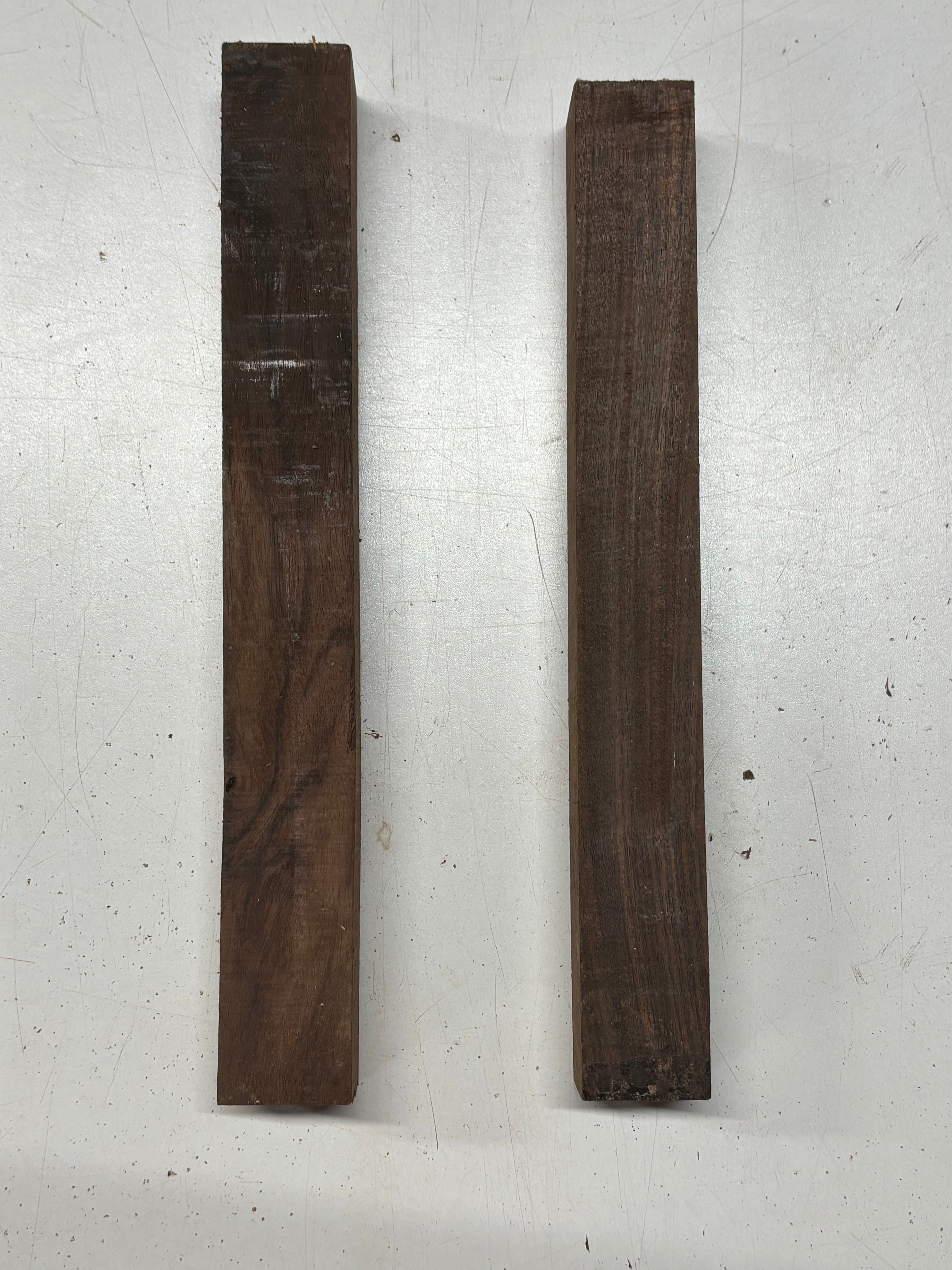 2 Pack, Indian Rosewood Turning Wood Blanks 12"x1-1/2"x1-1/2"#7036 - Exotic Wood Zone