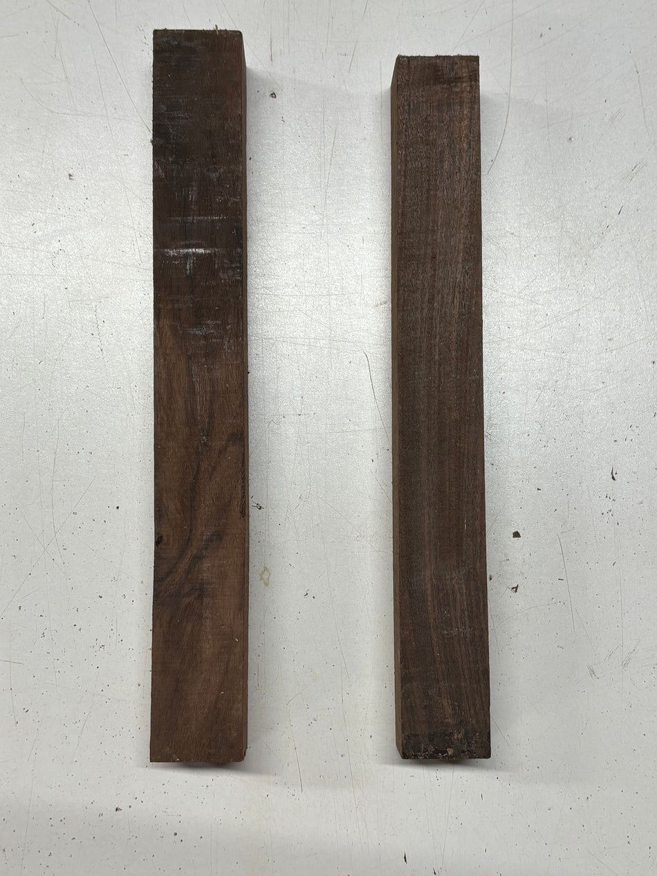 2 Pack, Indian Rosewood Turning Wood Blanks 12"x1-1/2"x1-1/2"#7036