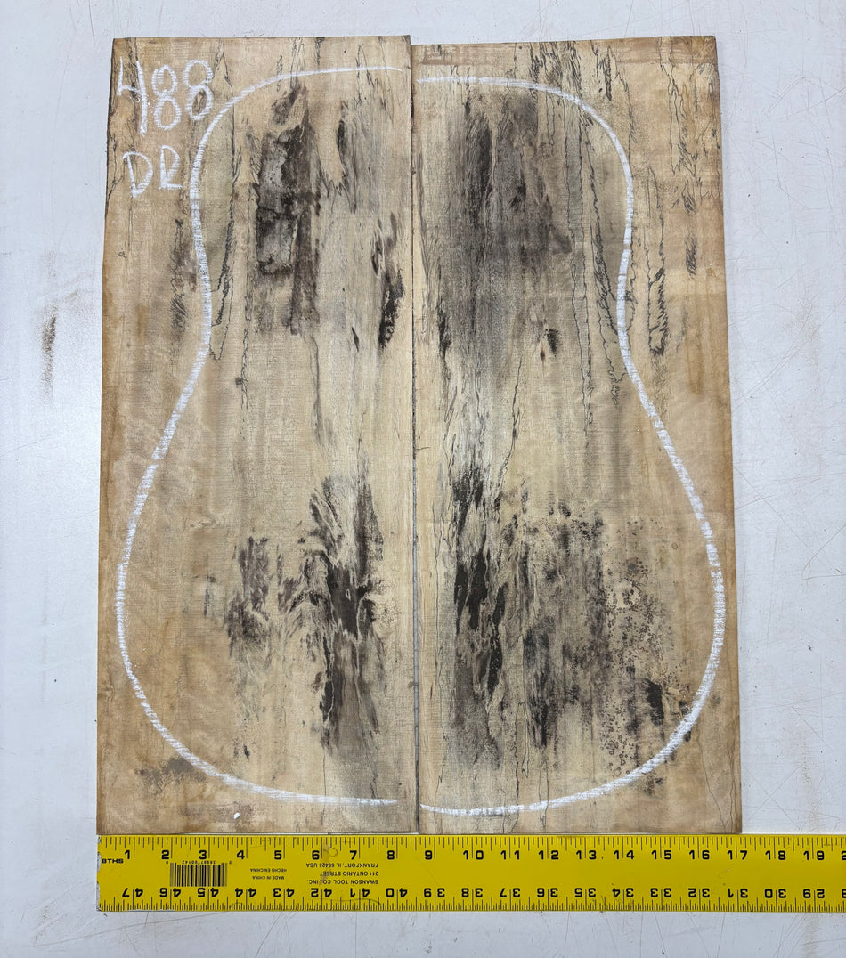 Juego de fondo y aros de guitarra de grado AAAA Dreadnought de palisandro de la India Oriental #61 