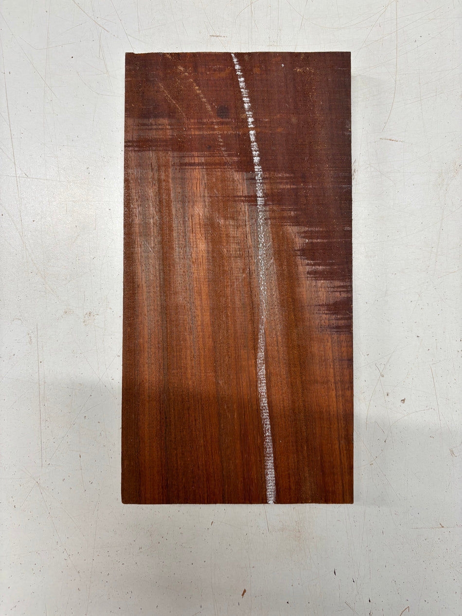 1 Piece, Padauk Thin Stock Lumber 12"x6"x7/8"#6383