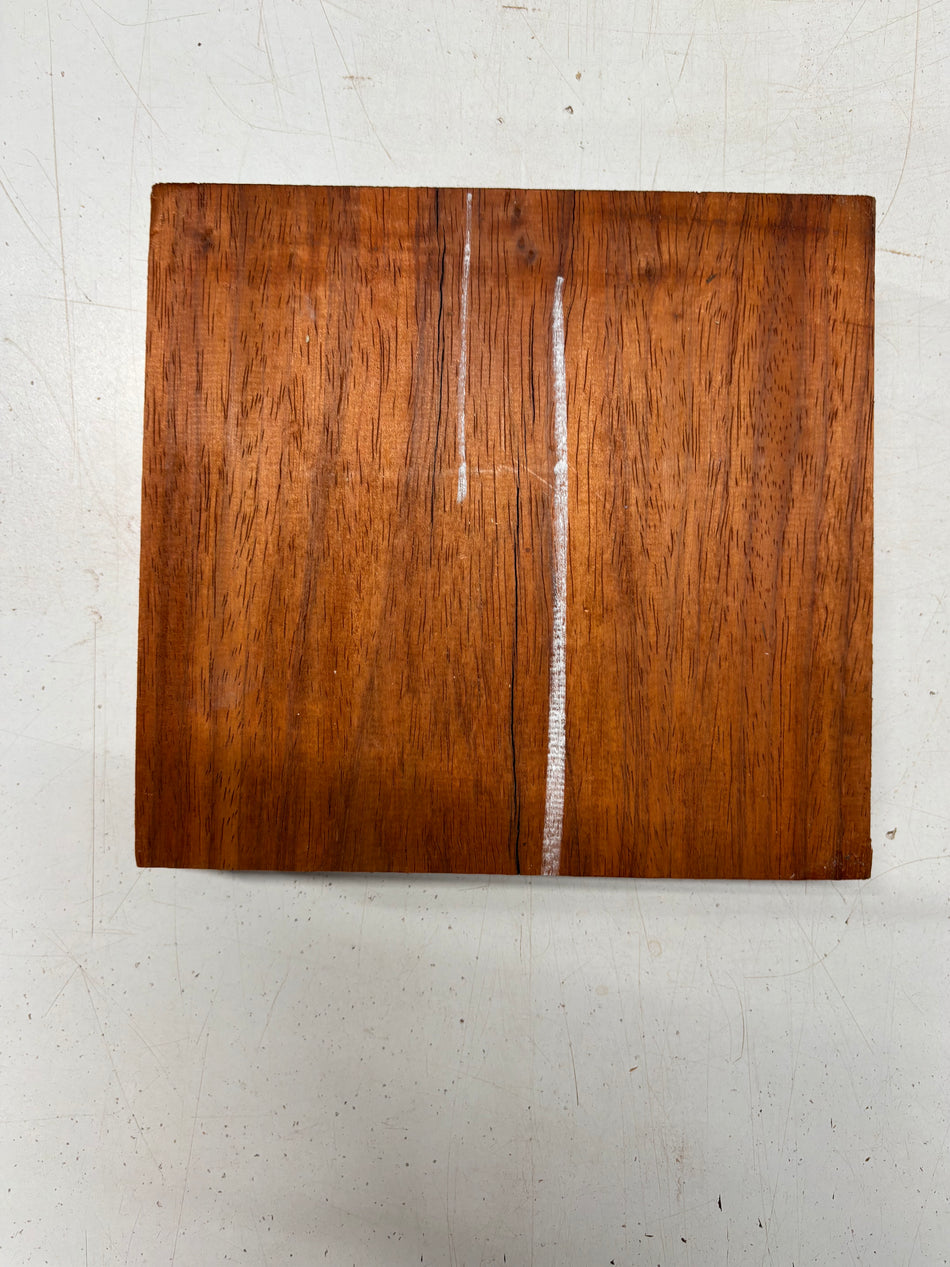 1 Piece, Padauk Bowl Blank  7-1/2"x8"x1-7/8"#6385