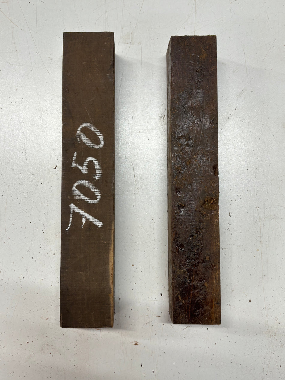 2 Pack, 2 Species Chechen + Katalox Turning Wood Blanks  Chechen : 12"x1-7/8"x1-7/8"  Katalox : 12"x2"x2"#7050