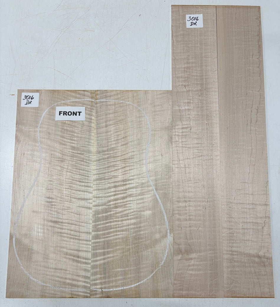Tapas colgantes para guitarra con diseño de libro de arce duro Flame #24