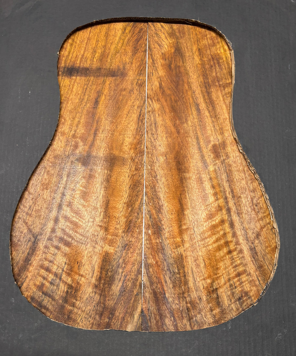 Juego de fondo y aros de guitarra de grado AAAA Dreadnought de palisandro de la India Oriental #61 