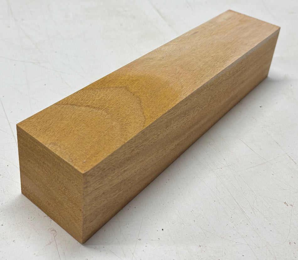 1 Piece, Mahogany Pepper Mill Blank 12-1/2"x2-3/4"x2-3/4"#6389