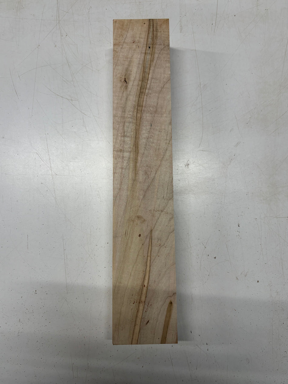1 Piece, Ambrosia Maple Guitar Neck Blank  20"x3-3/4"x2-7/8"#6390