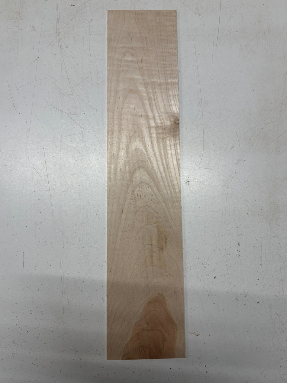 1 Piece, Flame Maple Thin Stock Lumber  24"x5"x3/16"#6391