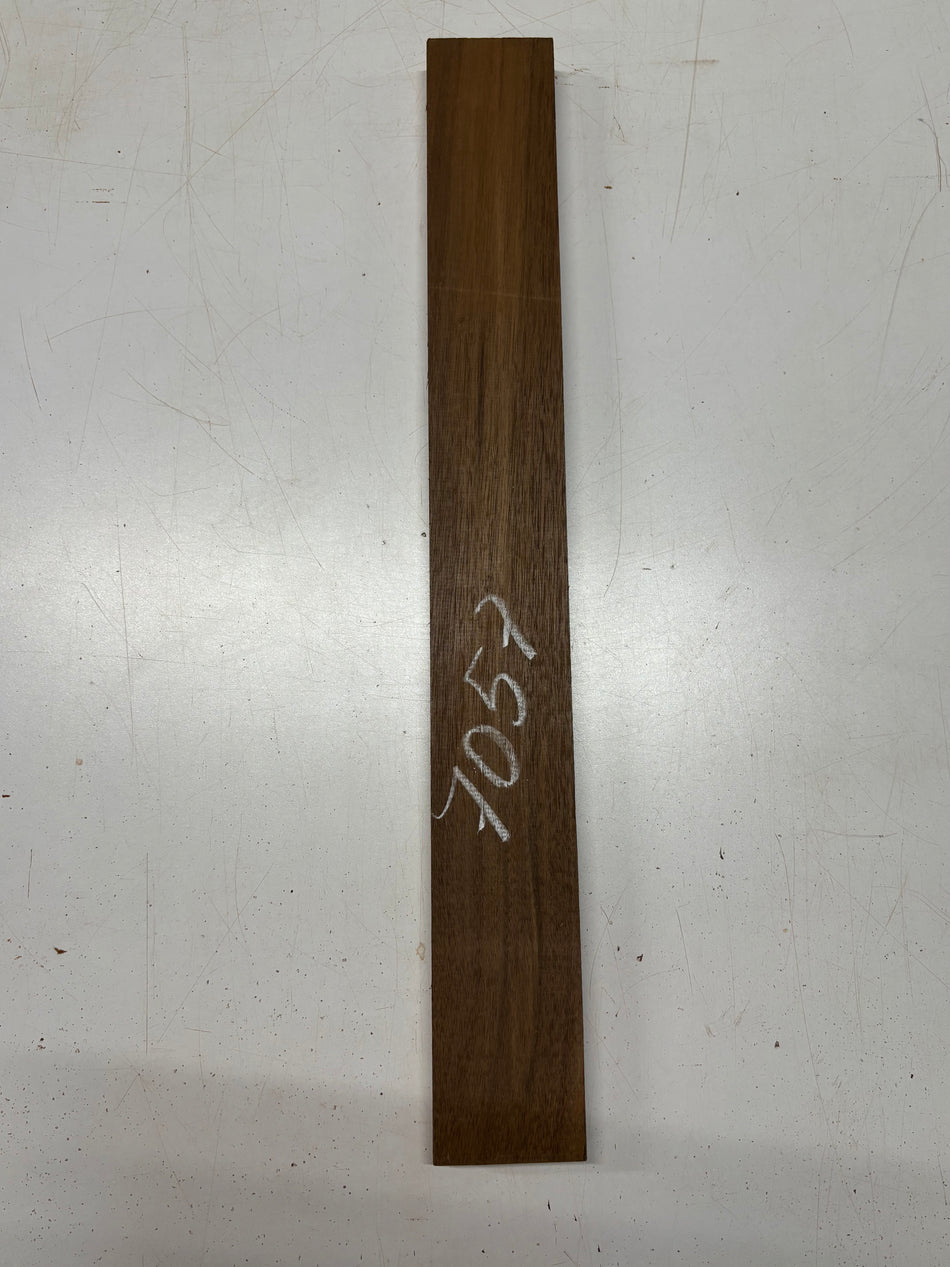 1 Piece, Black Walnut Guitar Neck Blank 24"x3"x1"#7057