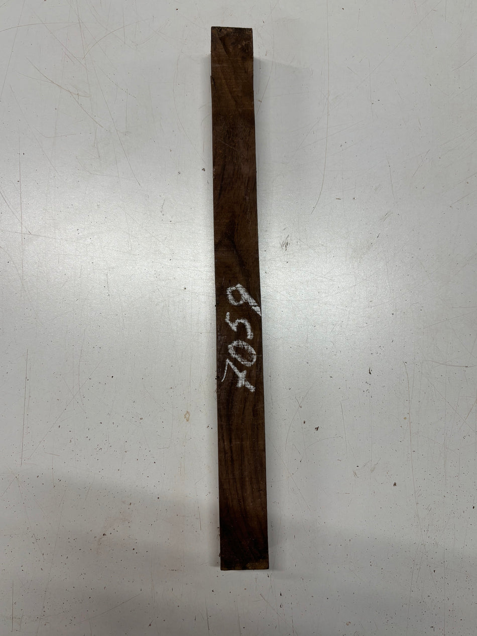 1 Piece, Indian Rosewood Turning Wood Blank 18"x1-1/2"x1-1/2"#7059