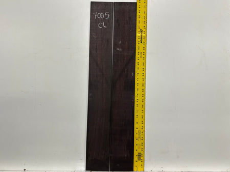 Dark Grain East Indian Rosewood Classical Guitar Back & Side Set #7005 - Exotic Wood Zone