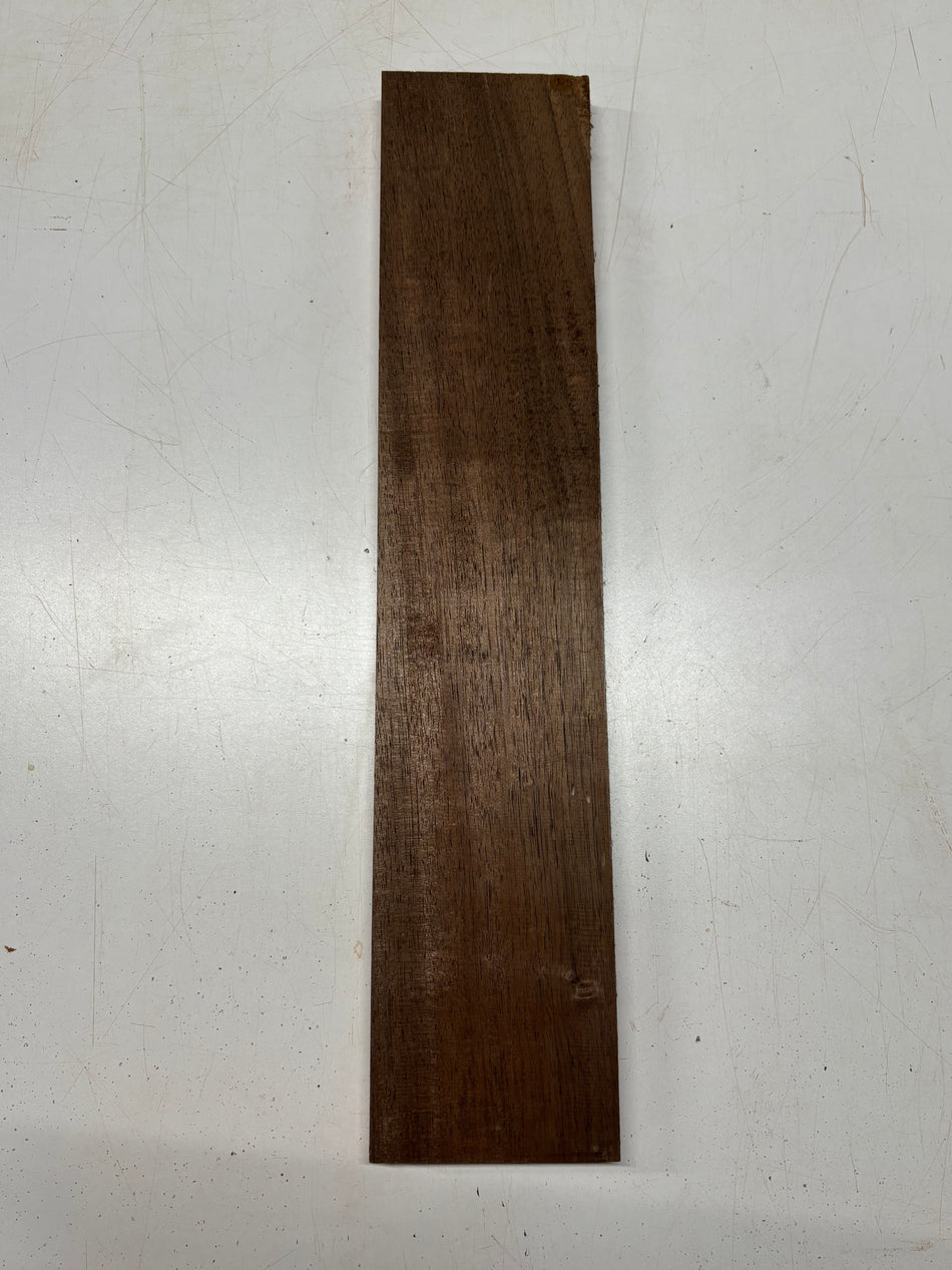 1 Piece, Peruvian Walnut Lumber Board Blank 25"x5"x1"#7065