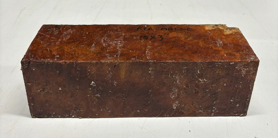 Australian Red Mallee Pepper Mill Blank 10" x 3" x 3" #609