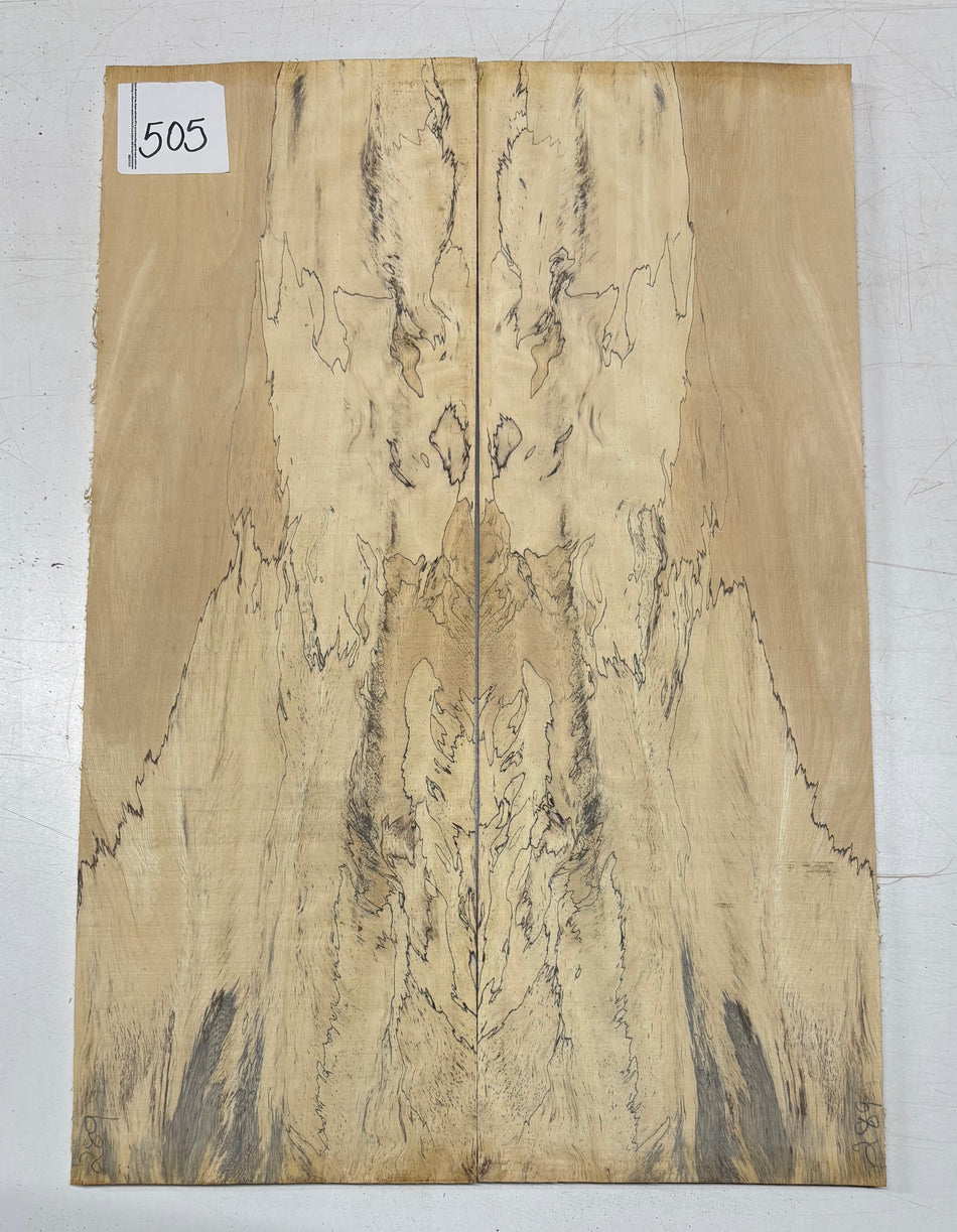 Tapas abatibles para guitarra Bocote Bookmatched 21" x 7" x 1/4"