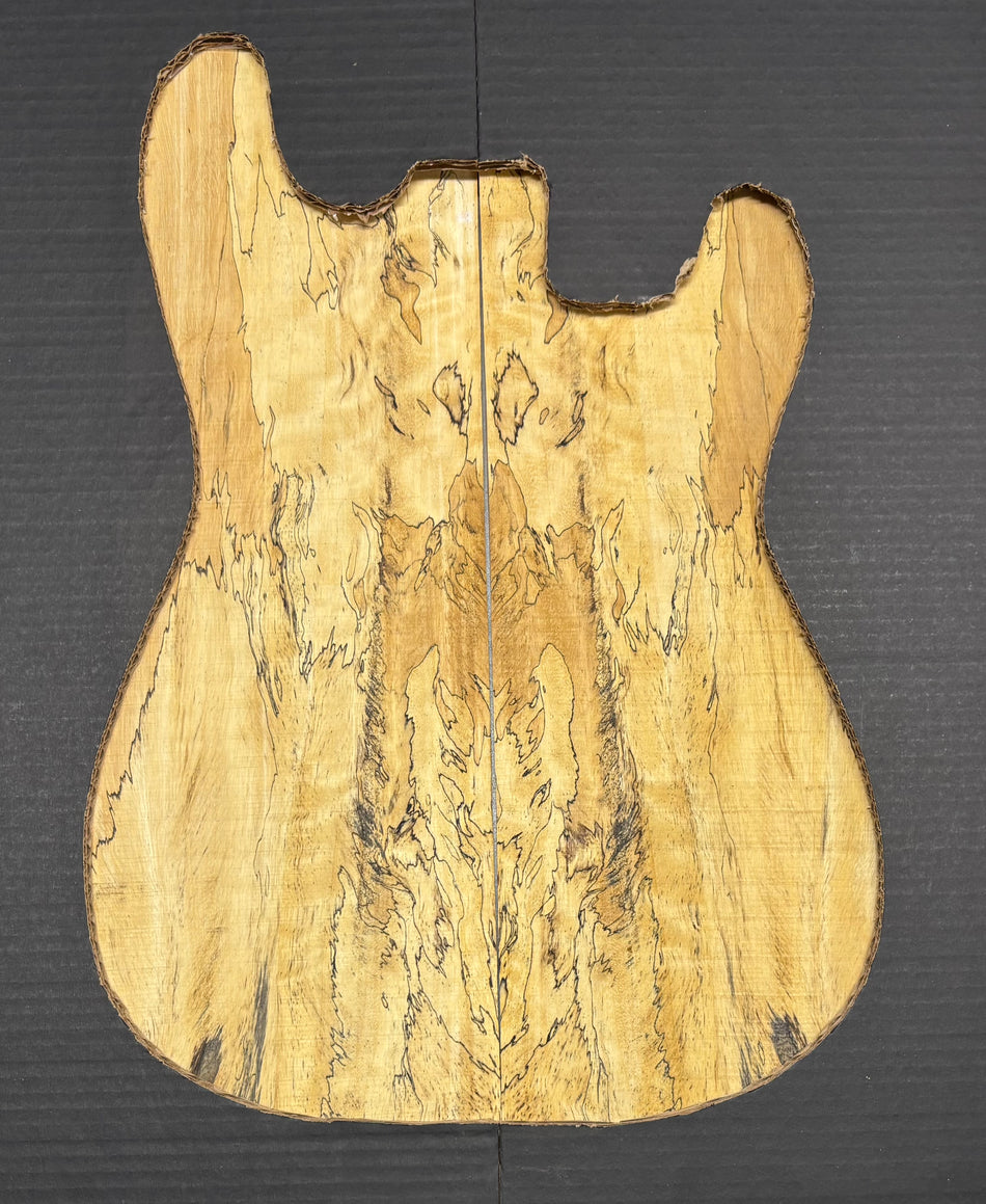 Tapas abatibles para guitarra Bocote Bookmatched 21" x 7" x 1/4"