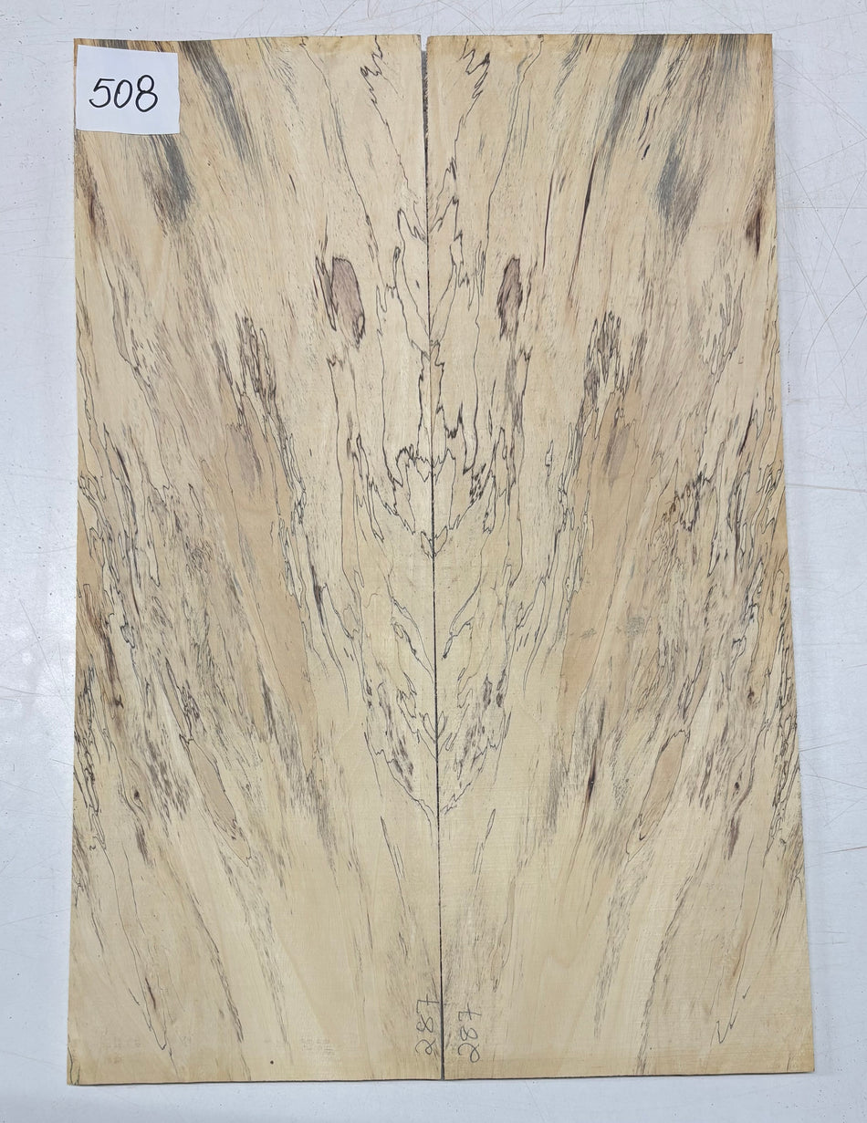 Tapas abatibles para guitarra Bocote Bookmatched 21" x 7" x 1/4"