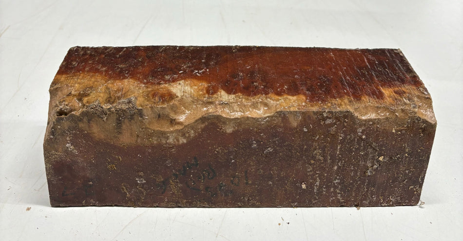 Australian Red Mallee Pepper Mill Blank 10" x 3" x 3" #612