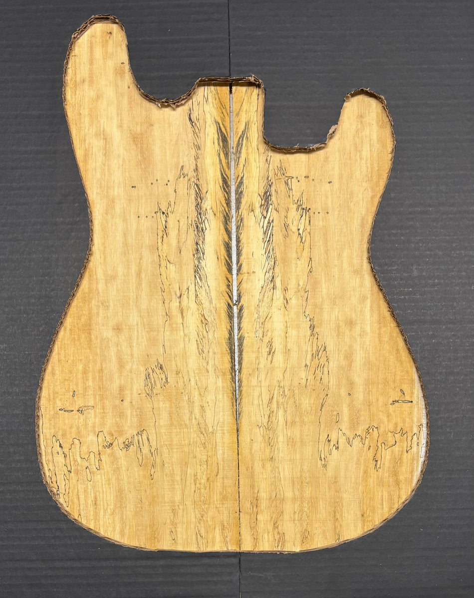 Tapas abatibles para guitarra Bocote Bookmatched 21" x 7" x 1/4"