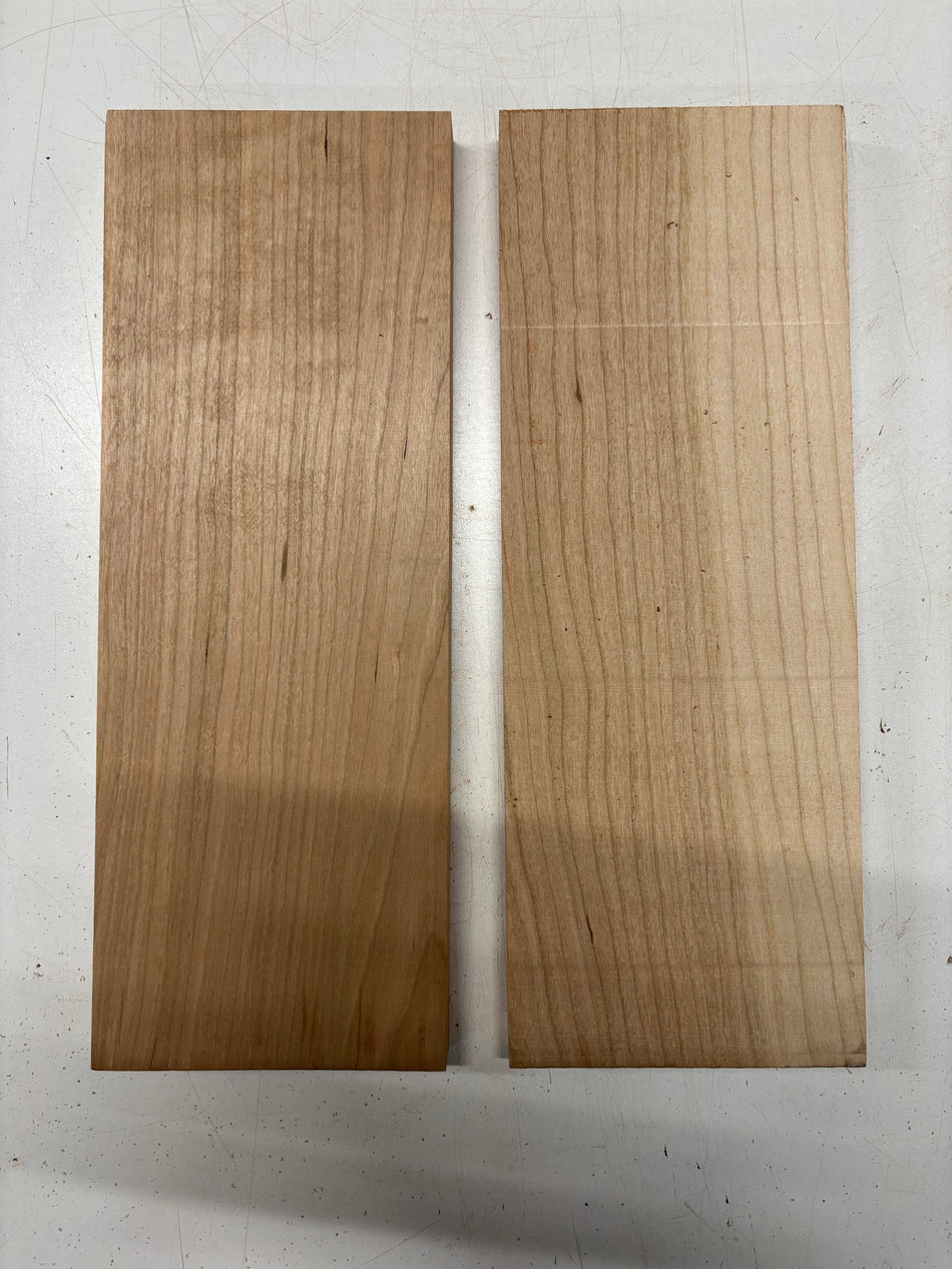 2 Pack, Cherry Thin Stock Lumber 15"x5-1/2"x7/8" #6402