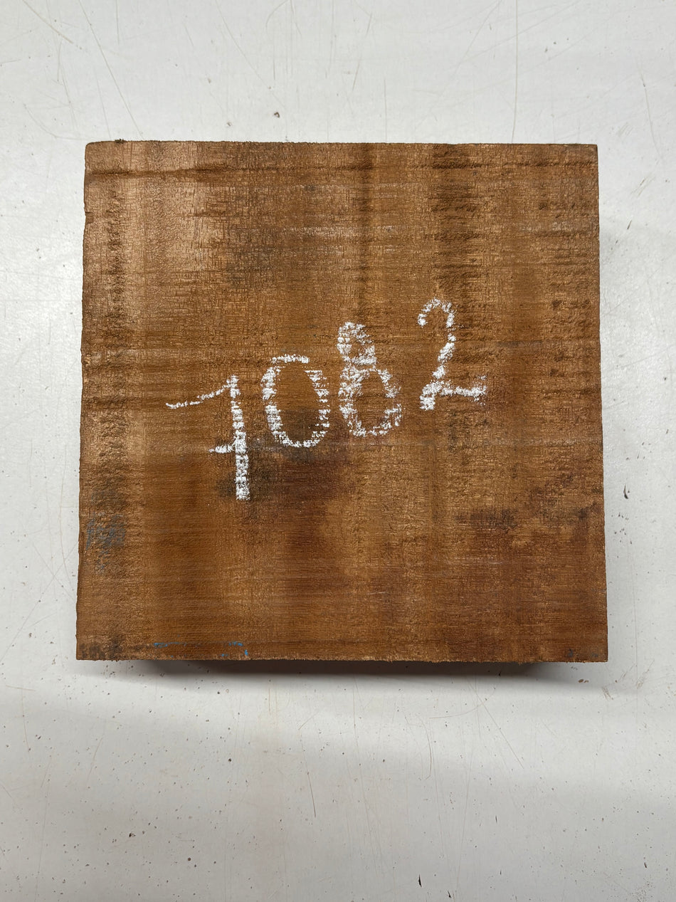 1 Piece, Mahogany Bowl Blank 8"x8"x3"#7082