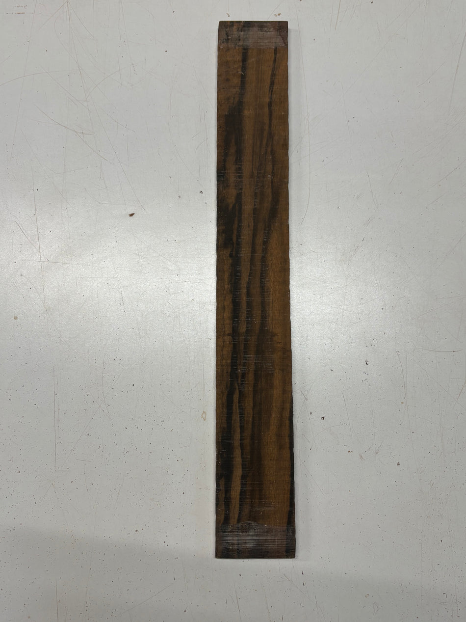 1 Piece, Palemoon Ebony Fingerboard Blank 21"x2-7/8"x3/8"#7083
