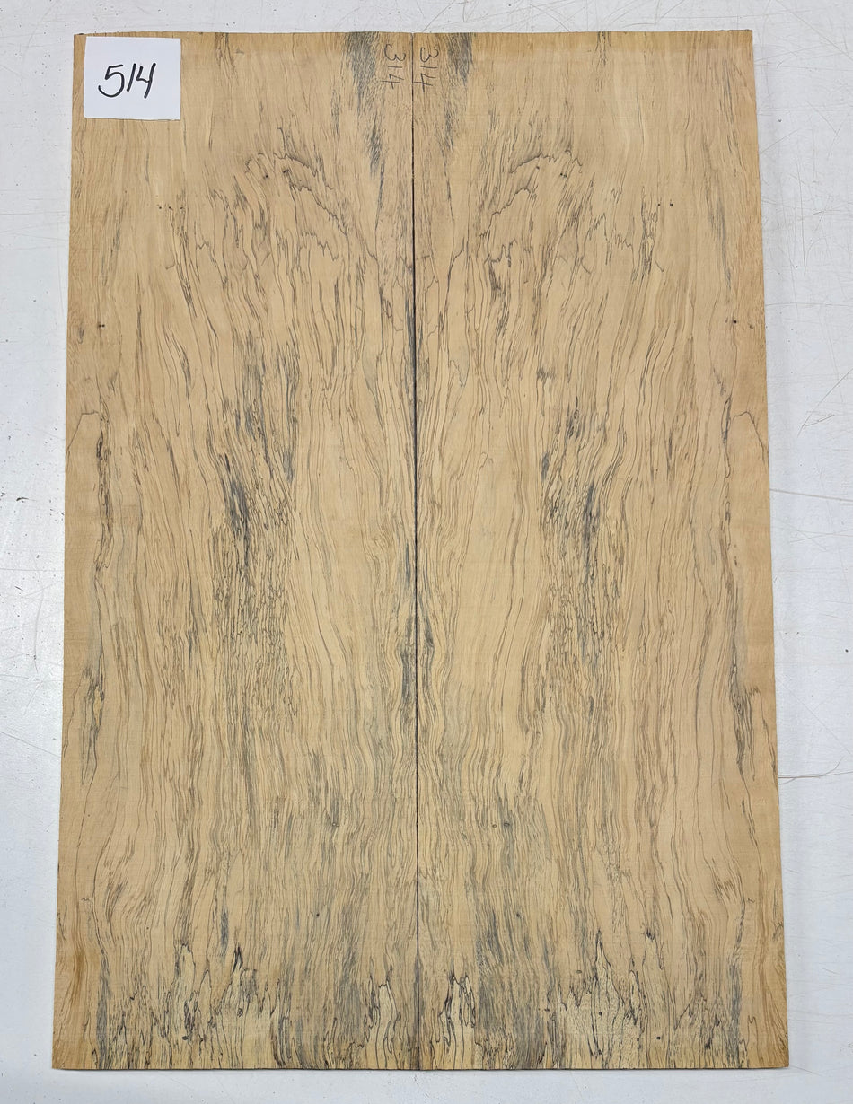 Tapas abatibles para guitarra Bocote Bookmatched 21" x 7" x 1/4"