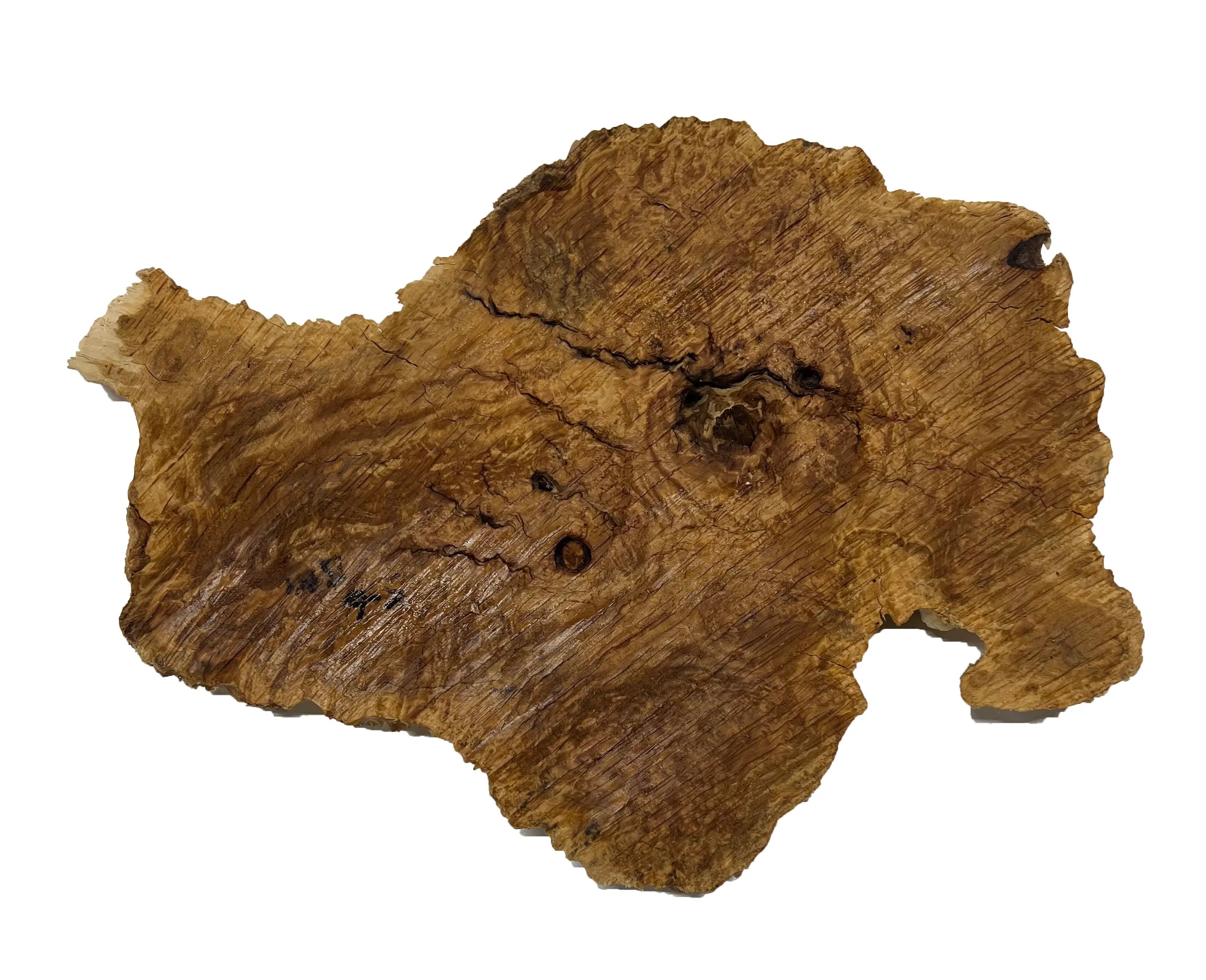 Brown Mallee Burl Cookies | 16" x 12" x 1" | 4.8 lbs | #709 - Exotic Wood Zone - Buy online Across USA 