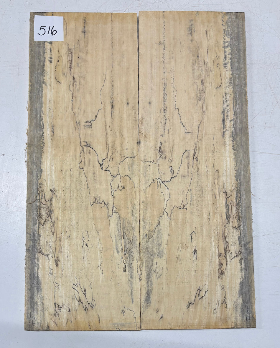 Tapas abatibles para guitarra Bocote Bookmatched 21" x 7" x 1/4"