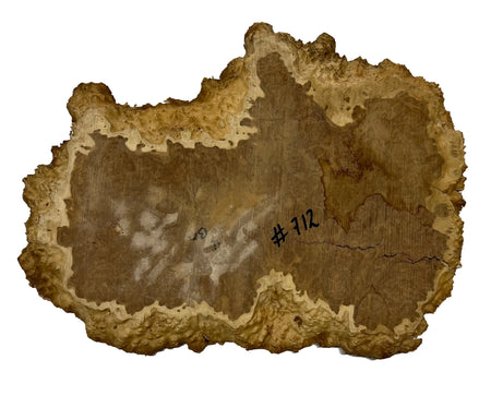 Brown Mallee Burl Cookies | 17" x 13" x 1" | 6.55 lbs | #712 - Exotic Wood Zone - Buy online Across USA 