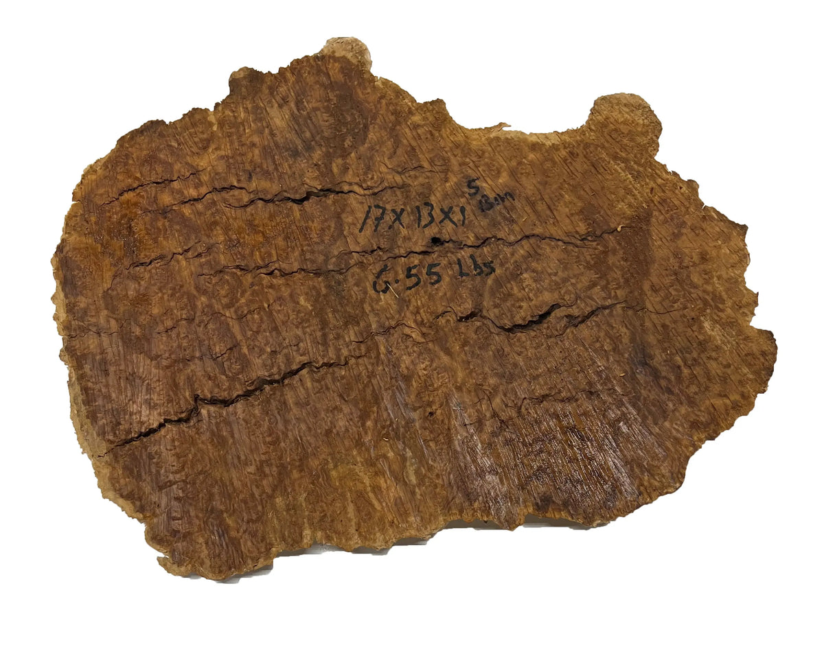 Brown Mallee Burl Cookies | 17" x 13" x 1" | 6.55 lbs | #712 - Exotic Wood Zone - Buy online Across USA 