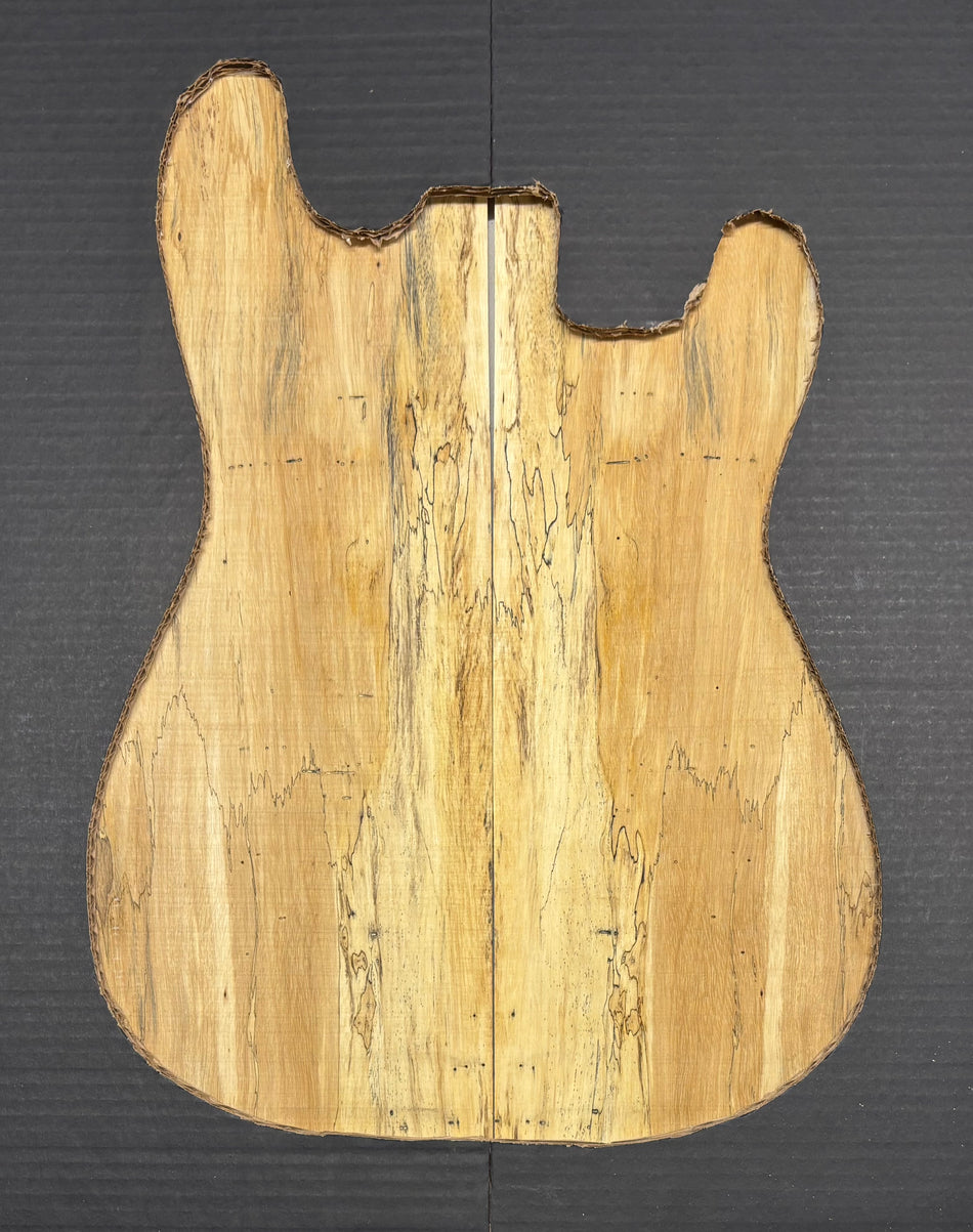 Tapas abatibles para guitarra Bocote Bookmatched 21" x 7" x 1/4"
