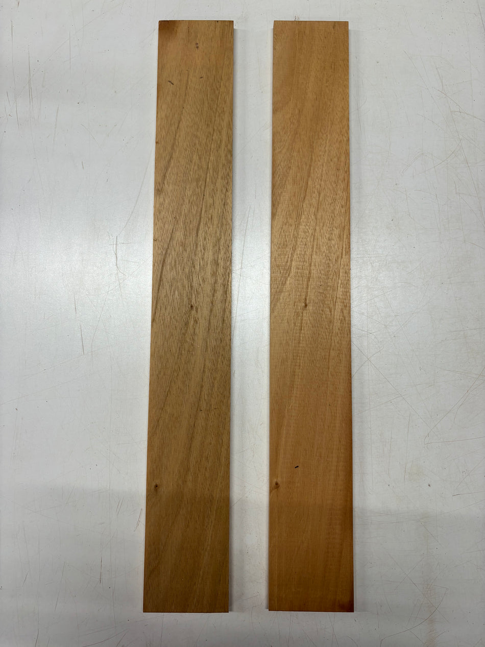 2 Pack, Honduras Mahogany Thin Stock Lumber 28"x3-3/4"x1/2"#3584