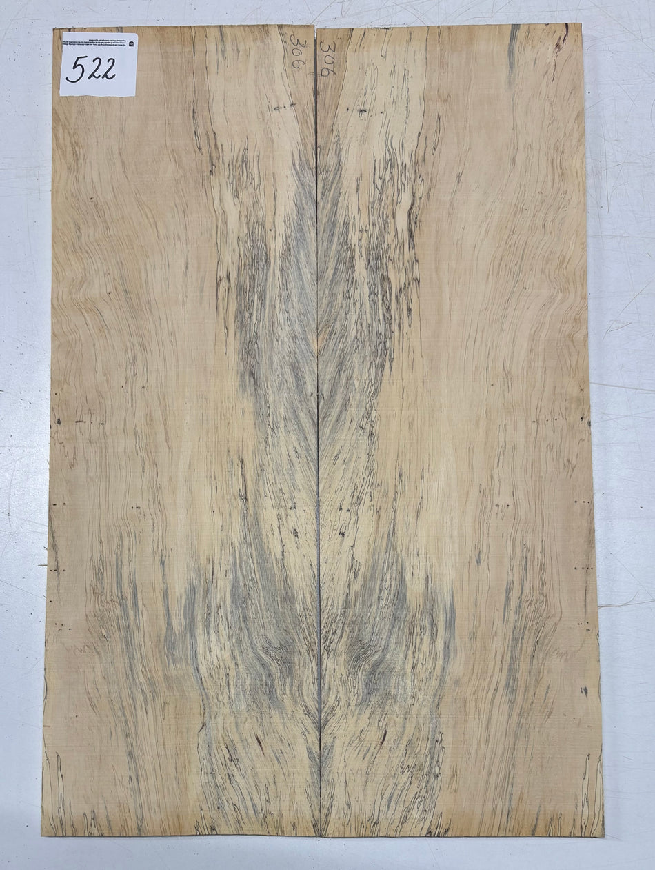 Tapas abatibles para guitarra Bocote Bookmatched 21" x 7" x 1/4"