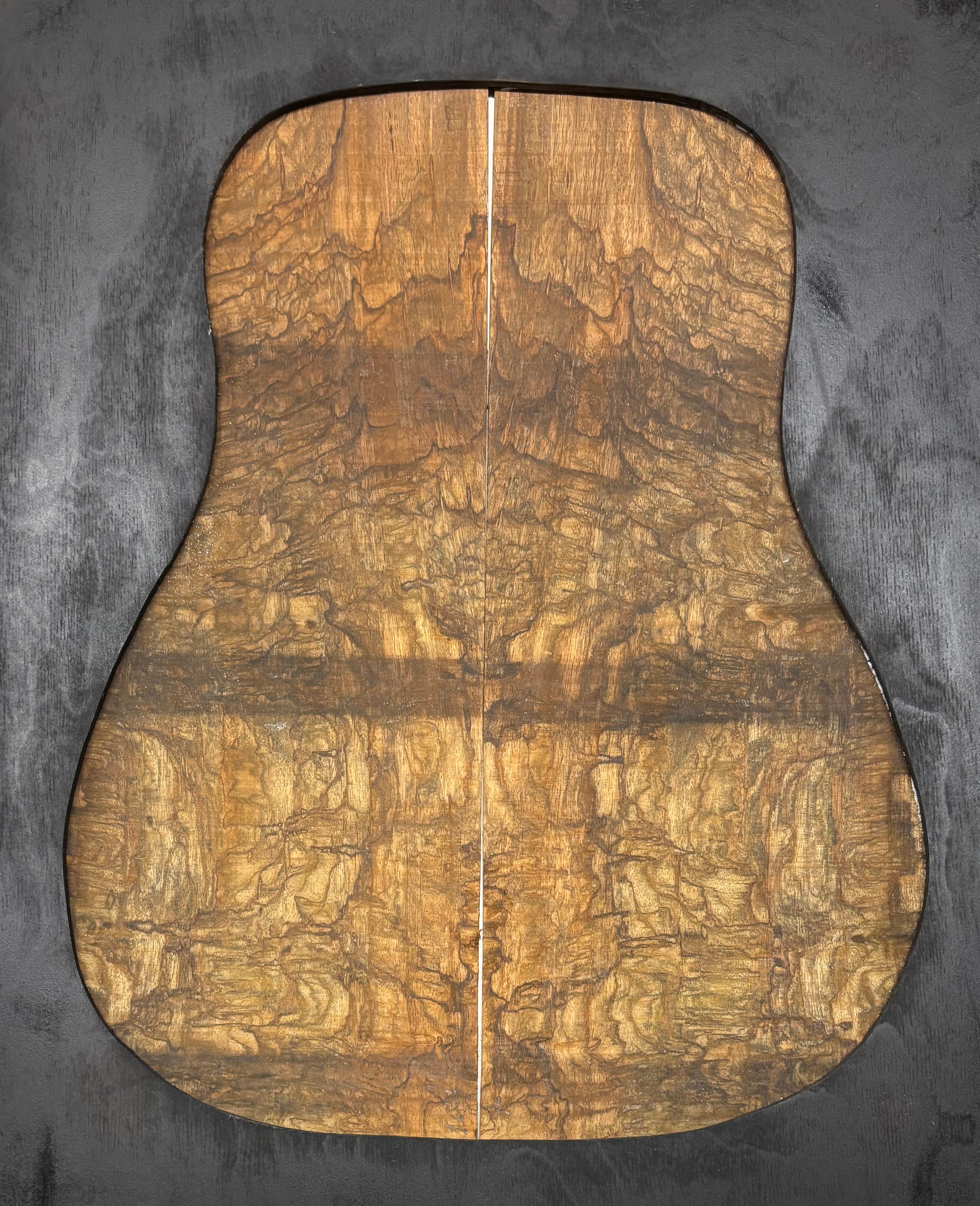 Figured Flame Mango Dreadnought Guitar Back and Side Set #107 - Exotic Wood Zone