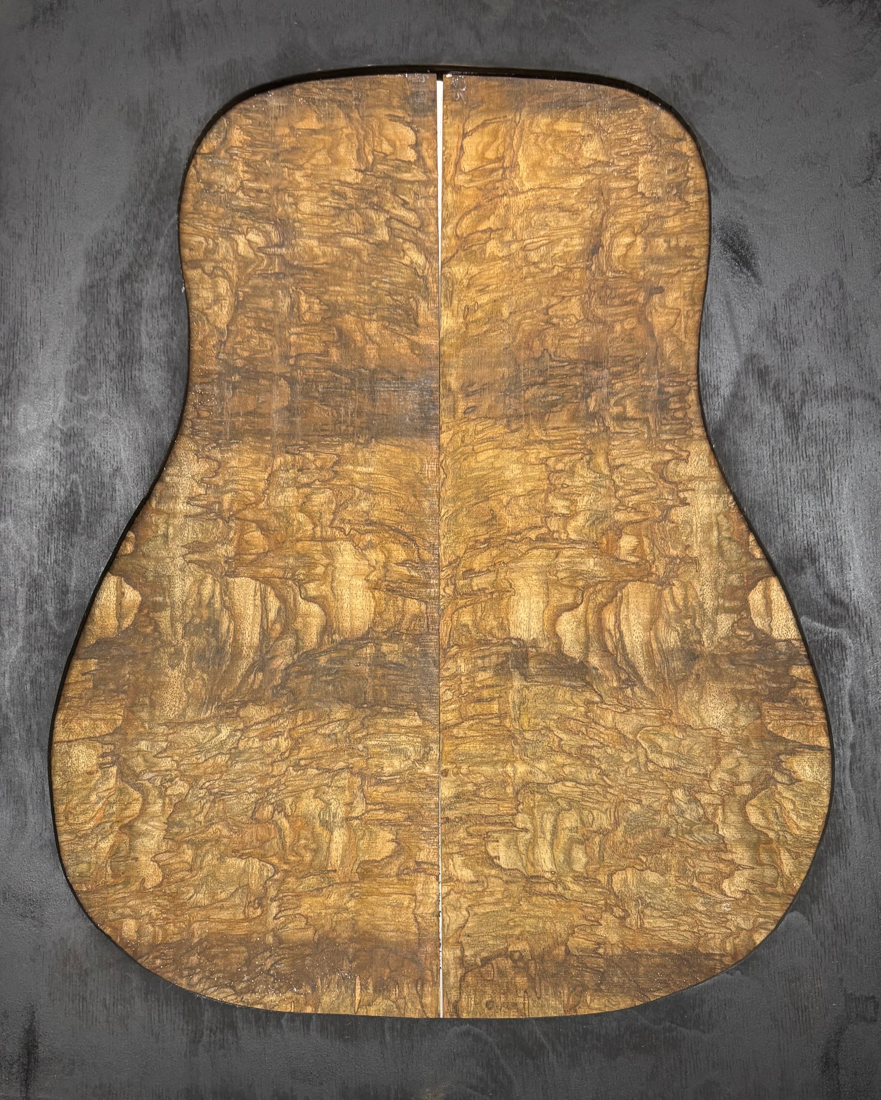 Figured Flame Mango Dreadnought Guitar Back and Side Set #108 - Exotic Wood Zone