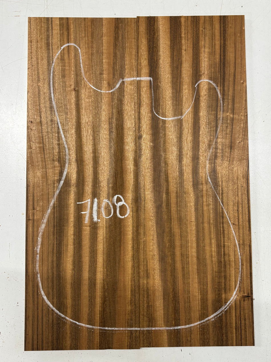 Goncalo Alves Drop Top 21"x7-1/8"x3/8" #7108