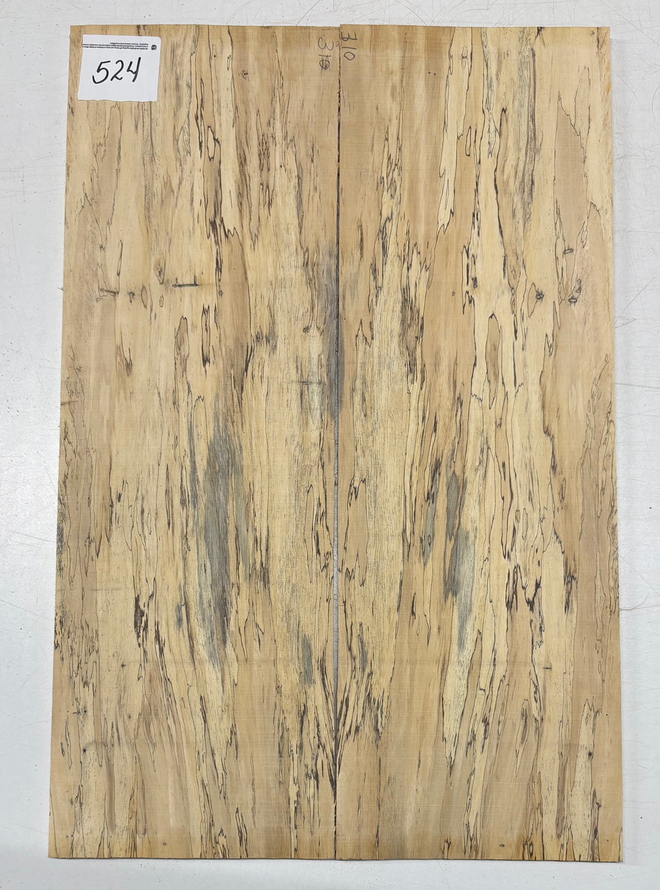 Tapas abatibles para guitarra Bocote Bookmatched 21" x 7" x 1/4"