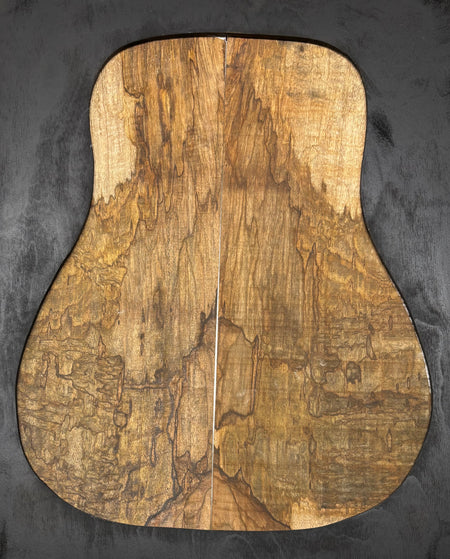 Figured Flame Mango Dreadnought Guitar Back and Side Set #111 - Exotic Wood Zone